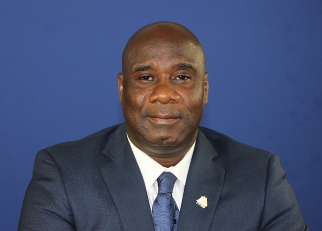 Minister of Agriculture in the Nevis island Administration Hon. Alexis Jeffers